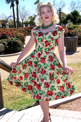 Tialey Vintage 1950s dress